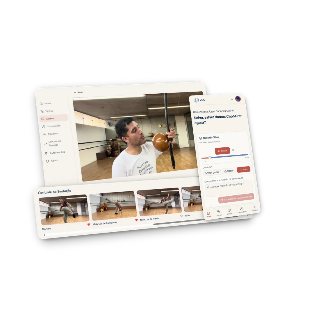 Aplicativo Jogar Capoeira Online